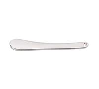 MOTHNUR 5pcs Eye Cream Stick Facial Cream Spoon Spatula Mini Scoop Cosmetic Skincare Spoon Applicator Angled Makeup Face Skin Care Tools Facial Tools Silver