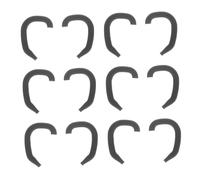 MOTHNUR 6 Pairs Baby Auricle Corrector Silicone Ear Pads Newborn Ear Correction Support Black and Auricle Alignment