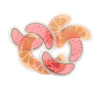 MOTHNUR 6 Pairs Reusable Cooling Gel Eye Pads Cold Compress Ice Packs under Eye Swelling Relief for Stress Includes Red Watermelon Orange Scented Gel Pads