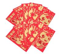 MOTHNUR 60pcs Chinese Red Money Envelopes Horse Year Design Recyclable Asian Spring Festival Packets for Lunar Year Wedding Birthday Christmas Celebrations with Unique Lucky Hong Bao