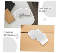 MOTHNUR 60pcs Clear Mini Envelopes Transparent Paper Pouches for Jewelry Earrings Storage Coin Collecting Stamp Cards Photo Holder Multipurpose Organizer Bags