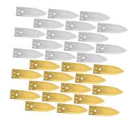 MOTHNUR 60pcs Zinc and Copper Anode Strips Set for Fruit Battery Science Experiments Electroplating for Educational Physics and Chemistry Learning DIY Power Generation Materials