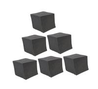 MOTHNUR 6pcs 20x20x20cm Low-frequency Sound Absorbing Foam Cubes Acoustic Panels Sound Deadening Noise Reduction for Studio and Home Wall Treatment
