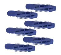 MOTHNUR 6pcs Hairdressing Curlers and Hair Shaping Clips, Navy Styling Rollers for Women, Volumizing Root Lift Hair Rollers for Home and Travel