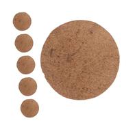 MOTHNUR 6pcs Natural Coconut Fiber Bird Nesting Pads Light Brown for Pigeons Parakeets Breeding Bedding Warmth Retention Multipurpose Nest Material for Bird Eggs and Poultry