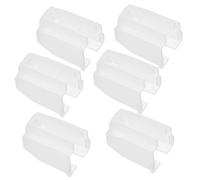 MOTHNUR 6pcs Record Needle Covers Plastic Stylus Guards for Turntable Protectors Prevent Static Electricity Compatible with Various Record Player Needles