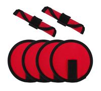 MOTHNUR 6pcs Red Fishing Lure Covers Hook Protector Sleeves Waterproof Bait Keeper Lure Shield Guard for Outdoor Ice Fishing Equipment Storage