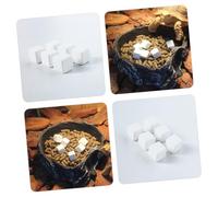 MOTHNUR 6pcs Turtle Calcium Blocks Mineral Grinding Stones for Reptile Tanks Digestible Tortoise for Chewing Strengthening Physical Health with Essential Trace Elements