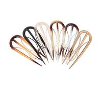 MOTHNUR 6pcs U Shaped Hair Pins for Women French Hair Clips with Classical Branch Design Forks Secure Updo Styling Accessories for Everyday and Special Occasions