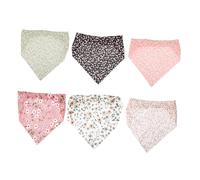 MOTHNUR 6pcs Women Triangle Scarf Headbands Bohemian Beach Hairbands Elastic Sweat-absorbing Headwraps for Sports and Daily Wear