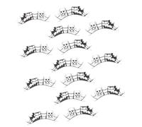 MOTHNUR 7 Pairs Decorative Eyelashes Costume Lashes Eye Accessories Cosplay Lashes Cosplay-specific False Eyelashes Party Prop Goth Accessories Black