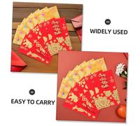 MOTHNUR 72Pcs Vietnamese Hong Bao Red Envelopes Lunar Year Money Packets with Vibrant Designs Paper Traditional Li Xi Packets for Spring Festival and Asian Celebration Gift Giving