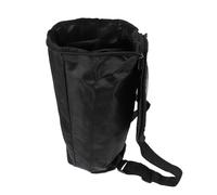 MOTHNUR 8-inch Waterproof Oxford Cloth African Drum Bag Single-layer Drum Storage Pouch Handle Black Carrying Backpack for Music Instrument Transport