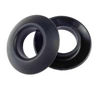 MOTHNUR 8pcs Black Paddle Drop Rings for Kayaks and Canoes Lightweight Oar Accessories for Secure Drip Prevention Fit for Kayaking and Boating Enthusiasts