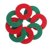 MOTHNUR 8pcs Car Battery Terminal Protector Washers Corrosion Resistant Fiber Pads Easy Install Color-coded Red Green for Automotive Battery Posts and Prevent Wear
