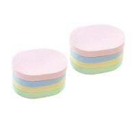 MOTHNUR 8pcs Facial Cleaning Sponges Soft Skin Scrubber Pads for Daily Face Washing Makeup Removal Reusable Design Random Colors for Skin Health