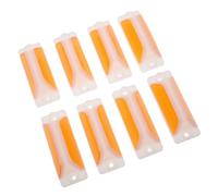 MOTHNUR 8pcs Reflective Guide Signs Automobile Reflective Signs Expendable Fence Reflector Warning for Driveway Markers for Driveway Fence Reflectors