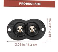 MOTHNUR 8pcs Small Self Adhesive Mini Swivel Caster Wheels for Storage Boxes and Bins Rolling Pulley Easy to Install Moving Support for Heavy Containers