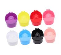 MOTHNUR 8pcs Soak off Bowl Nail Soaking Bowls for Manicure Gel Cleanser for Nails