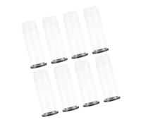 MOTHNUR 8pcs Tennis Storage Barrel Tennis Balls Ball Storage Bottle Plastic Pickleball Cylinder Organizer Container Canister Pvc Transparent