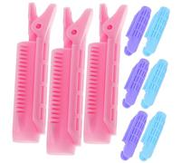 MOTHNUR 9 Pcs Volumizing Hair Clips for Curly Hair Fluffy Root Styling Tools for Women Comb in Pink Blue Purple Salon and Travel Volume Enhancers