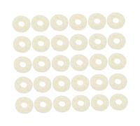 MOTHNUR 90pcs White Felt Piano Key Washers 12x4x1mm Piano Regulating Tool Keyboard Balance Washers