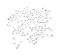 MOTHNUR Acrylic Fake Ice Cubes Transparent Simulation Crushed Rocks Decor for Photography Props Food Display Weddings Party Reusable Clear Crystal Cubes