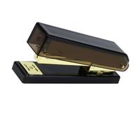 MOTHNUR Acrylic Metal Desk Stapler with Non-Slip Base Multi-Function School Accessory for Students and Office Use Lightweight Book Stapling Tool Compact Design for Home and Work
