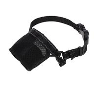 MOTHNUR Adjustable Breathable Dog Muzzle for Walking Anti-barking Chewing and Biting Protection Polyester Puppy Mouth Cover S Comfortable Outdoor Pet Supplies