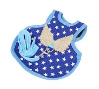 MOTHNUR Adjustable Breathable Hen Harness Vest with Leash for Chickens and Roosters Outdoor Pet Poultry Saddle for Walking and Parties Comfortable Fit for Various Chicken Breeds