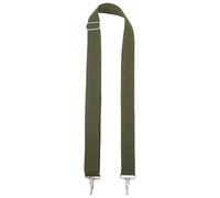 MOTHNUR Adjustable Military Green Nylon Snare Drum Sling Strap 145cm with Metal Clip for Marching Band Drum Carrier, Percussion Instrument Shoulder Harness, Musical Accessories