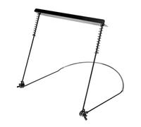 MOTHNUR Adjustable Mouth Organ Harp Rack Harmonica Holders Zinc Alloy Material Black Design Holds Harmonica Firmly Professional Neck Stand for Playing