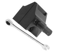 MOTHNUR Adjustable Suspension Strut Splitter Tool with Steel Hub Spreader and Wrench Precise Steering Spreader for Car Suspension Strut Removal Compatible with Multiple Vehicle Models