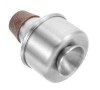 MOTHNUR Aluminium Alloy Trumpet Mute Straight Silencer Metal Practice Mute for Beginners and Adults Brass Instrument Accessory for Quiet Trumpet Playing