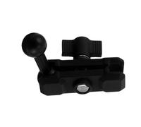 MOTHNUR Aluminum 17Mm Ball Mount Extension Adapter with Double Ball Joint, 360° Rotating Car Phone Holder Extension Rod for Air Vent and Dashboard GPS Mount