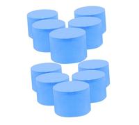 MOTHNUR Ants Habitat Test Tube Sponge Plug, 10pcs Water Block Plugs for Nest Moisture Control, Feeding Set Accessories for Ant Farm Farming Tools
