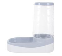 MOTHNUR Automatic Pet Food Dispenser Gray Feeder Bowl for Cats and Dogs Practical Household Pet Feeding Tool Smooth Design for Controlled Portion Compact and Lightweight