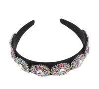 MOTHNUR Baroque Handmade Pearl Beaded Headband Lightweight Comfortable Fit Formal Hair Accessory for Women Wedding Party Festival Charm Enhancer