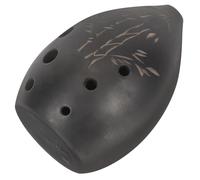 MOTHNUR Beginner Ocarina for Portable Classical Black Musical Instrument Ergonomic Lightweight Design Easy to Play Practice Ocarina Gift for Music Learners