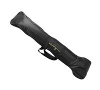 MOTHNUR Black Canvas Erhu Carrying Case Shockproof Instrument Bag with Cotton Padding Handheld and Adjustable Shoulder Strap for Zhonghu Jinghu Traditional Chinese String Instruments