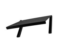 MOTHNUR Black Multi-function Screen Storage Bracket with Design for Home Router Tv Shelf Stand Monitor Organizer