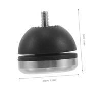 MOTHNUR Blind Walking Cane Tip Metal Rotating Head M4 Thread Replacement Accessory for Mobility Cane Suitable for Visually Impaired Users and Daily Walking Aid