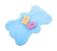 MOTHNUR Boy Girl Bath Mat Soft and Supportive Bath Sponge Cushion for Newborns Non- Design for Safe Bathing Random Color Essential Boy Girl Shower Pad