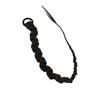 MOTHNUR Braided Braid Wig Long Ponytail Extension for Women Braided Wig Synthetic Hair for Afro Styles and Wrap around Ponytail Looks