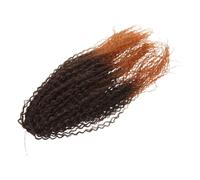 MOTHNUR Brazilian Curly Braids Crochet Hair Extensions Heat-friendly Synthetic Water Wave Afro Braiding Hair for African Festivals with Realistic Textured Waves