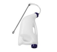 MOTHNUR Calf Feeder Bucket with Metal Rod Large Capacity Nursing Milk Pot for Newborn Calves Easy to Clean Animal Bottle for Precise Colostrum Feeding and Immunity Boost