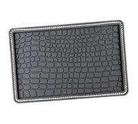 MOTHNUR Car Non Slip Pad for Dashboard Premium PVC Flexible Anti-skid Mat with Rhinestone Decoration Oil-resistant Car Accessory for Phone Keys Sunglasses No Trace Interior Grip Pad