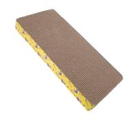 MOTHNUR Cat Scratching Board and Cat Scratcher Sturdy Corrugated Paper Pet Scratching Pad Square Flat Design