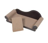 MOTHNUR Cat Scratching Board Sofa Shaped Pet Scratcher Pad with Corrugated Paper Indoor Cat Scratch Protection Chair for Healthy Claws and Natural Scratching Behavior Easy to Install