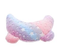 MOTHNUR Cat Sleeping Pillow U-shaped Calming Neck Cushion Medium Size Glow in The Dark Half-moon for Indoor Cat and Dog Comfort